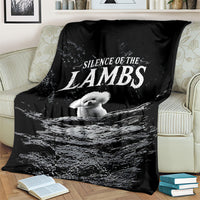 A Little Lamb in the Killer Silence Cute Serial Dog Blanket Pet Lover