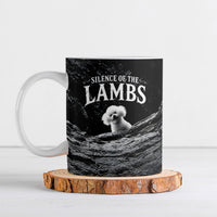 A Little Lamb in the Killer Silence Cute Serial Dog Ceramic Mug Pet Lover