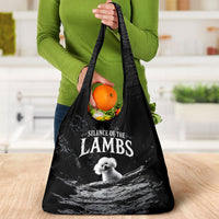 A Little Lamb in the Killer Silence Cute Serial Dog Grocery Bag Pet Lover