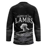 A Little Lamb in the Killer Silence Cute Serial Dog Hockey Jersey Pet Lover