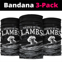 A Little Lamb in the Killer Silence Cute Serial Dog Neck Gaiter Pet Lover