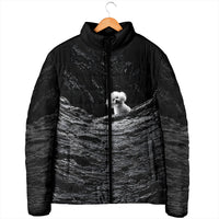 A Little Lamb in the Killer Silence Cute Serial Dog Padded Jacket Pet Lover