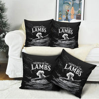 A Little Lamb in the Killer Silence Cute Serial Dog Pillow Cover Pet Lover