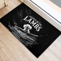 A Little Lamb in the Killer Silence Cute Serial Dog Rubber Doormat Pet Lover