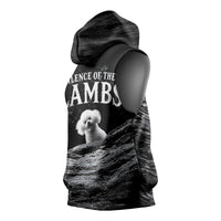 A Little Lamb in the Killer Silence Cute Serial Dog Sleeveless Hoodie Pet Lover