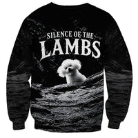 A Little Lamb in the Killer Silence Cute Serial Dog Sweatshirt Pet Lover