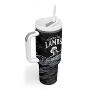 A Little Lamb in the Killer Silence Cute Serial Dog Tumbler With Handle Pet Lover