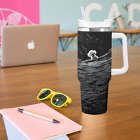 A Little Lamb in the Killer Silence Cute Serial Dog Tumbler With Handle Pet Lover