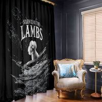 A Little Lamb in the Killer Silence Cute Serial Dog Window Curtain Pet Lover