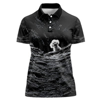 A Little Lamb in the Killer Silence Cute Serial Dog Women Polo Shirt Pet Lover