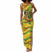 Mali Independence Day Tank Maxi Dress Traditional West African Cultural Pride Flag Colors