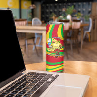 Mali Independence Day Skinny Tumbler West African Kora Musician Cultural