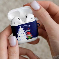 Norway Christmas AirPods Case with Nordic Gnome Santa White Tree and Snowflake - Wonder Print Shop