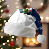 Norway Christmas Santa Hat with Nordic Gnome Santa White Tree and Snowflake - Wonder Print Shop
