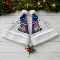 Norway Christmas Santa Hat with Nordic Gnome Santa White Tree and Snowflake - Wonder Print Shop