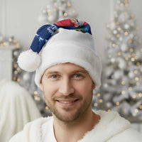 Norway Christmas Santa Hat with Nordic Gnome Santa White Tree and Snowflake - Wonder Print Shop