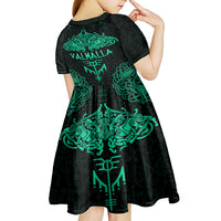 Viking Kid Short Sleeve Dress Valhalla's Eternal Glory - Wonder Print Shop