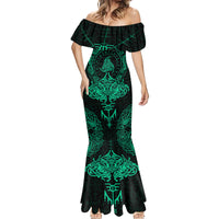 Viking Mermaid Dress Valhalla's Eternal Glory - Wonder Print Shop