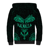 Viking Sherpa Hoodie Valhalla's Eternal Glory - Wonder Print Shop