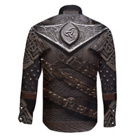 Legendary Viking Armor Family Matching Puletasi Dress and Hawaiian Shirt Triple Horn Saga - Wonder Print Shop