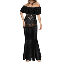 Legendary Viking Armor Mermaid Dress Triple Horn Saga - Wonder Print Shop