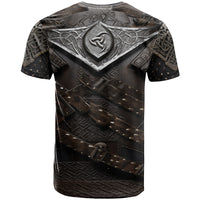 Legendary Viking Armor T Shirt Triple Horn Saga - Wonder Print Shop