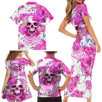 In My Next Life I Want To Be The Karma Fairy Family Matching Short Sleeve Bodycon Dress and Hawaiian Shirt - Wonder Print Shop