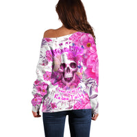 In My Next Life I Want To Be The Karma Fairy Off Shoulder Sweater - Wonder Print Shop