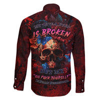 But My Go F Your Self Is Fully Family Matching Long Sleeve Bodycon Dress and Hawaiian Shirt - Wonder Print Shop