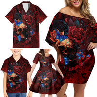 But My Go F Your Self Is Fully Family Matching Off Shoulder Short Dress and Hawaiian Shirt - Wonder Print Shop