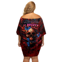 But My Go F Your Self Is Fully Family Matching Off Shoulder Short Dress and Hawaiian Shirt - Wonder Print Shop
