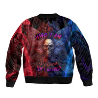 I am Who I Am Your Approval Isn't Needed Bomber Jacket - Wonder Print Shop