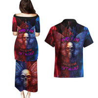 I am Who I Am Your Approval Isn't Needed Couples Matching Puletasi Dress and Hawaiian Shirt - Wonder Print Shop