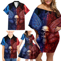 I am Who I Am Your Approval Isn't Needed Family Matching Off Shoulder Short Dress and Hawaiian Shirt - Wonder Print Shop