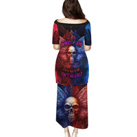 I am Who I Am Your Approval Isn't Needed Family Matching Puletasi Dress and Hawaiian Shirt - Wonder Print Shop