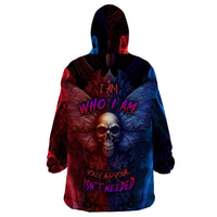 I am Who I Am Your Approval Isn't Needed Wearable Blanket Hoodie - Wonder Print Shop