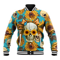 She Is Sunshine Mixed With A Little Hurricane Baseball Jacket - Wonder Print Shop