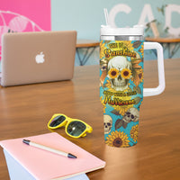 She Is Sunshine Mixed With A Little Hurricane Tumbler With Handle - Wonder Print Shop
