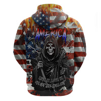 America Live It Love it Or Get the Hell Out Hoodie - Wonder Print Shop