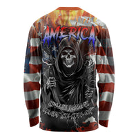 America Live It Love it Or Get the Hell Out Long Sleeve Shirt - Wonder Print Shop