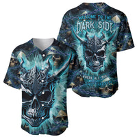 Welcome To The Dark Side Baseball Jersey - Wonder Print Shop