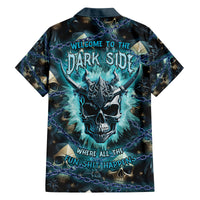 Welcome To The Dark Side Family Matching Tank Maxi Dress and Hawaiian Shirt - Wonder Print Shop