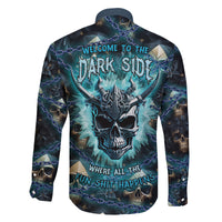 Welcome To The Dark Side Family Matching Tank Maxi Dress and Hawaiian Shirt - Wonder Print Shop