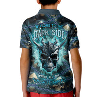 Welcome To The Dark Side Kid Polo Shirt - Wonder Print Shop