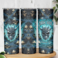 Welcome To The Dark Side Skinny Tumbler - Wonder Print Shop