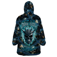 Welcome To The Dark Side Wearable Blanket Hoodie - Wonder Print Shop