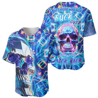 Be Careful Who You F Over Some Of Us F Back Baseball Jersey - Wonder Print Shop