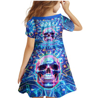 Be Careful Who You F Over Some Of Us F Back Family Matching Mermaid Dress and Hawaiian Shirt - Wonder Print Shop