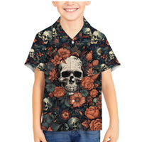 I Talk I Smile I Laugh Too But Be Care Ful When I'm Silent Family Matching Mermaid Dress and Hawaiian Shirt - Wonder Print Shop