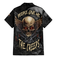 People Give Me The Creep Family Matching Mermaid Dress and Hawaiian Shirt - Wonder Print Shop